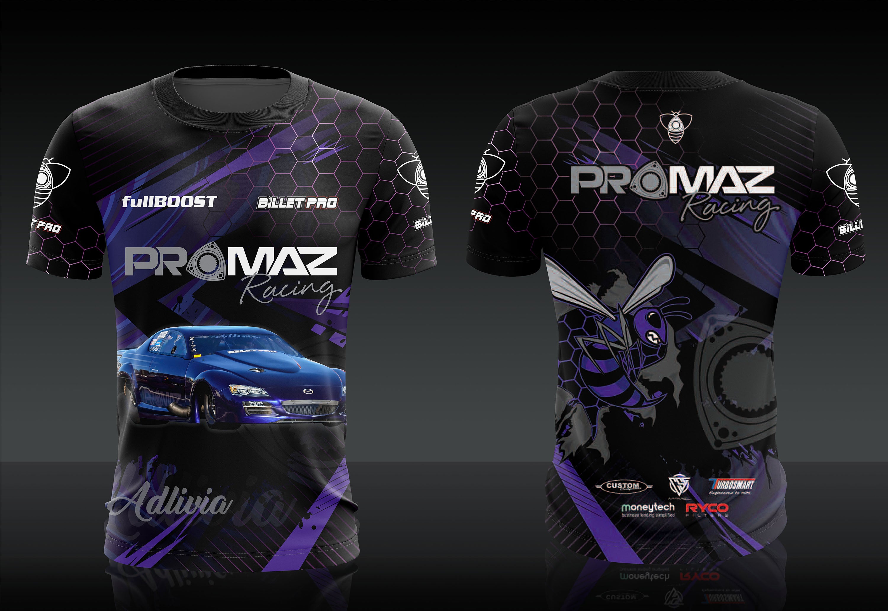 ADLIVIA Crew Tee Shirt – Promaz Automotive