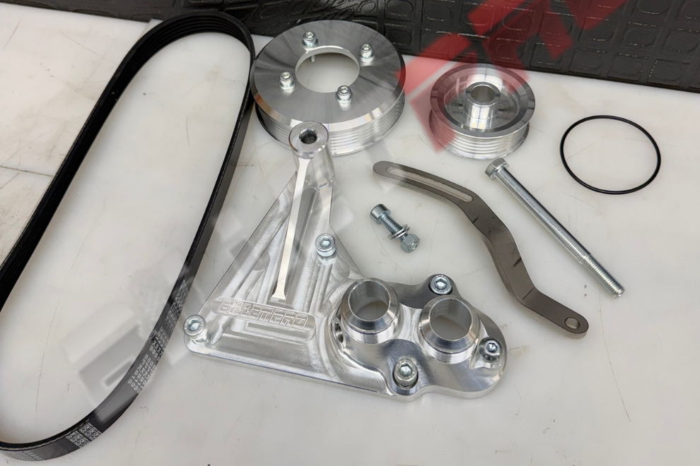 Alternator Bracket with Built-in Electric Water Pump Adapter – Promaz ...