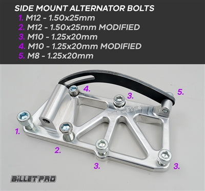 ALTERNATOR SIDE MOUNT RELOCATION KIT